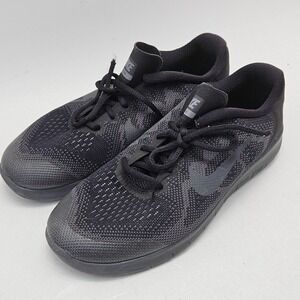 Nike Free RN 2018 Black Anthracite Girl 7Y Women 8.5 Running Shoe 904255-001